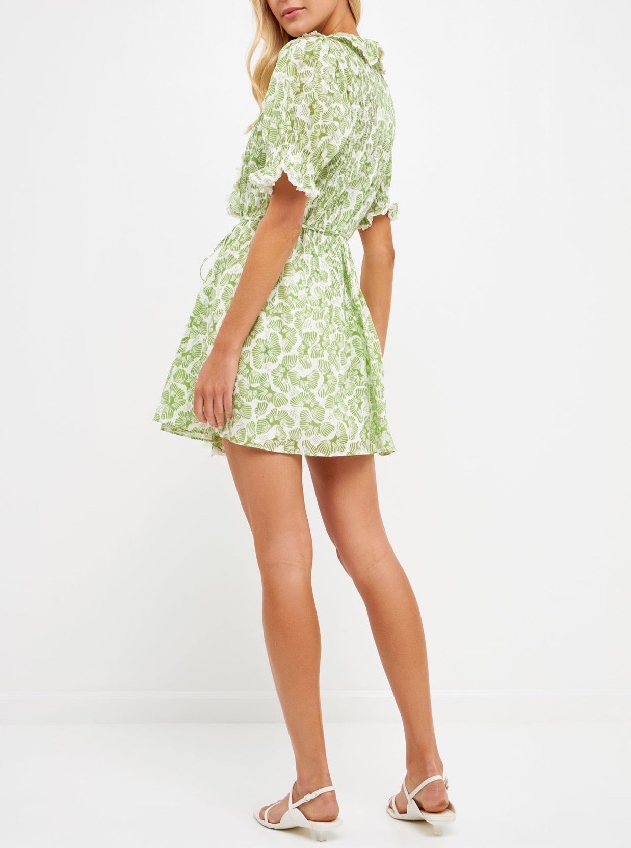 Jade Ruffle Dress - Image 3