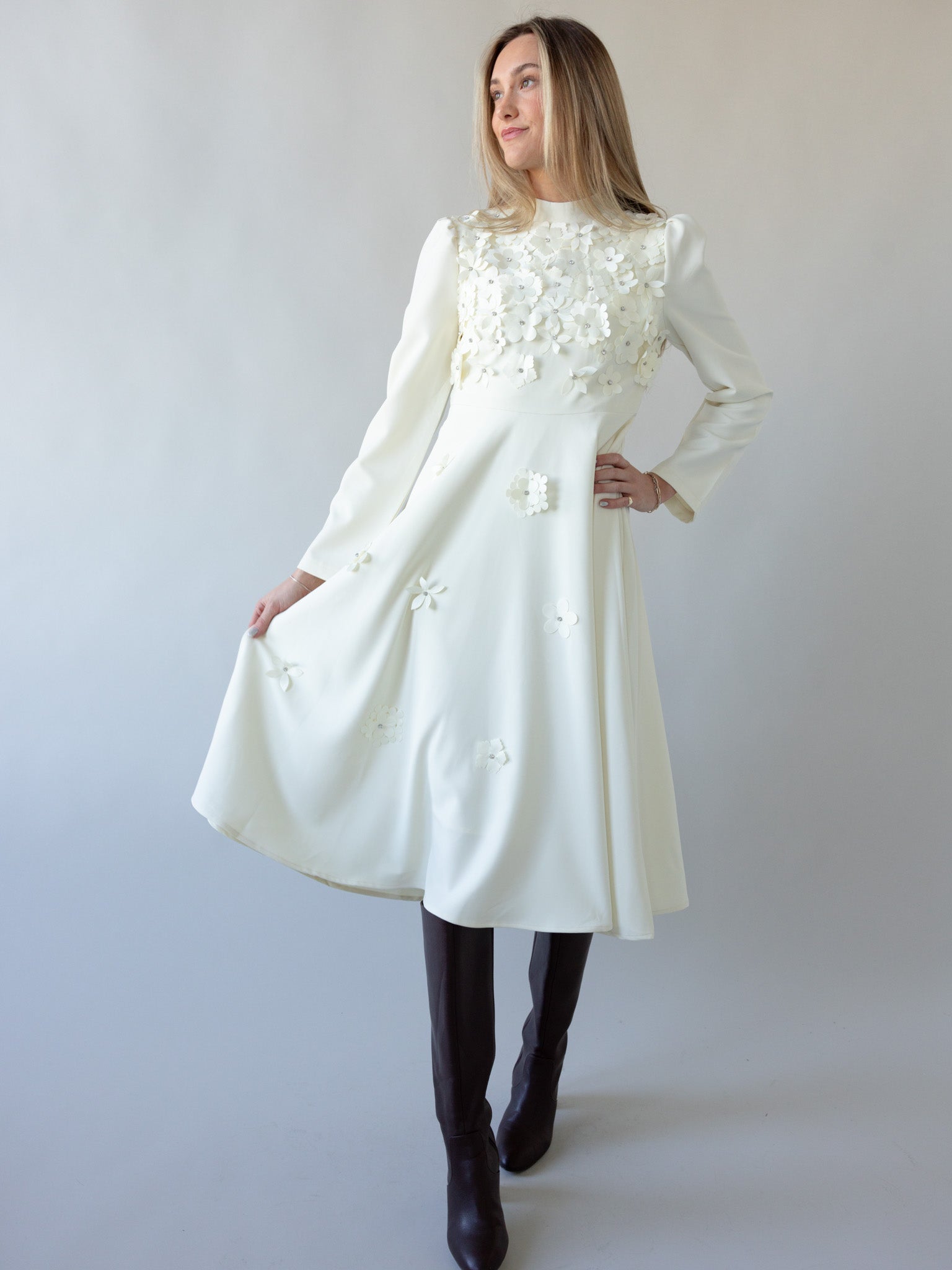 Vivian Petal Dress - Image 3