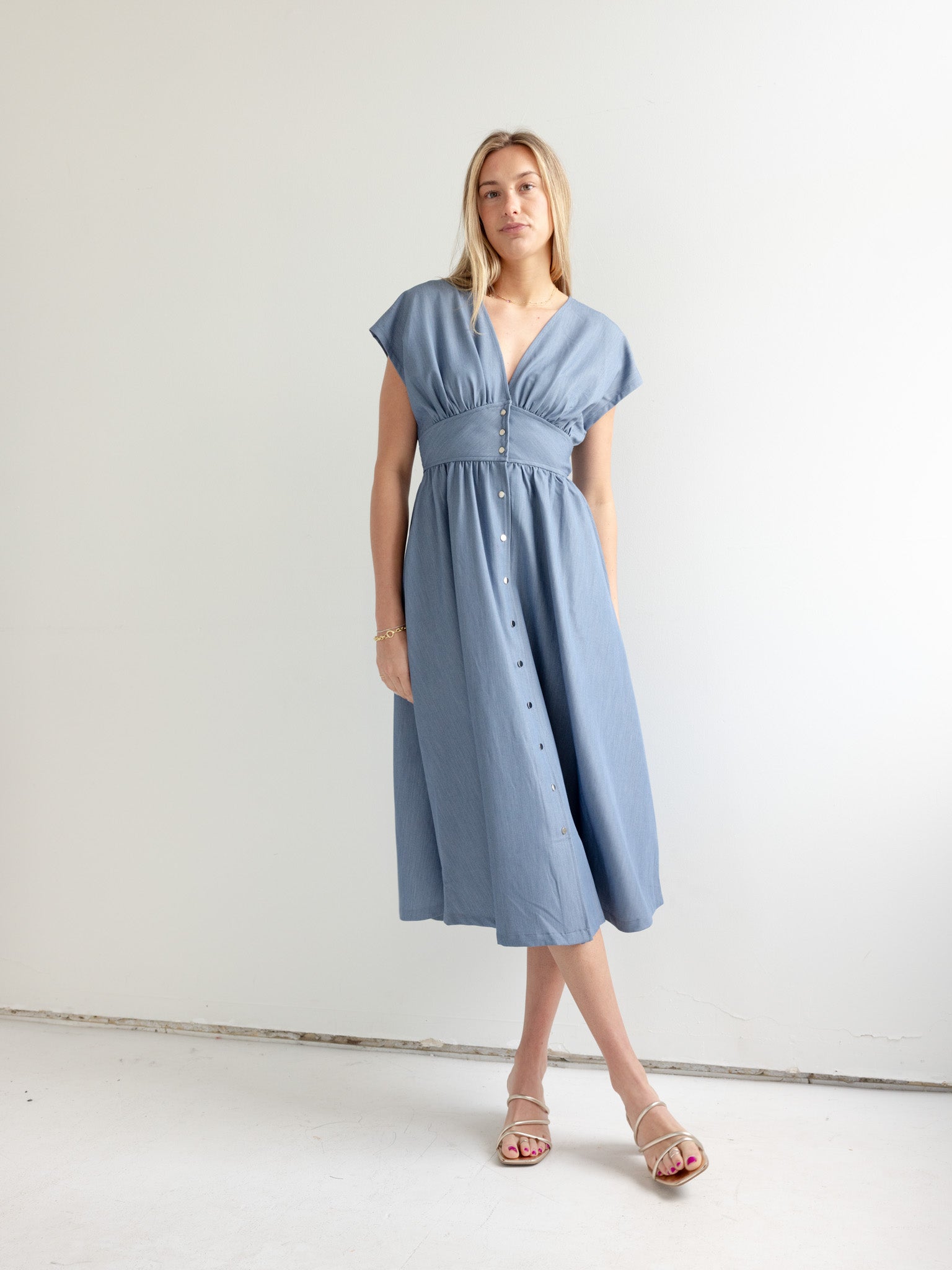 Vega Chambray Dress - Image 2