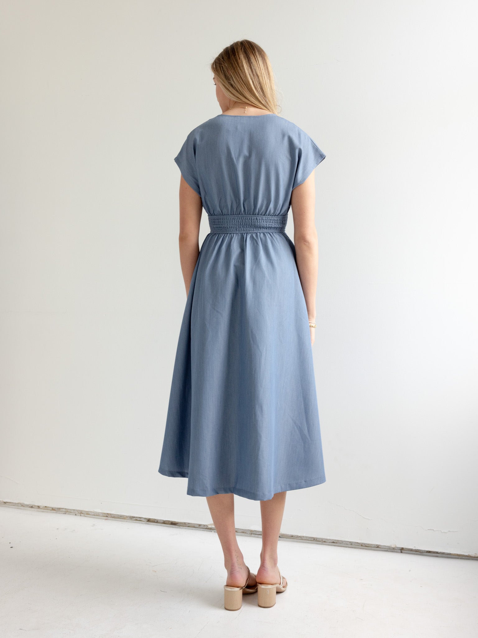 Vega Chambray Dress - Image 4