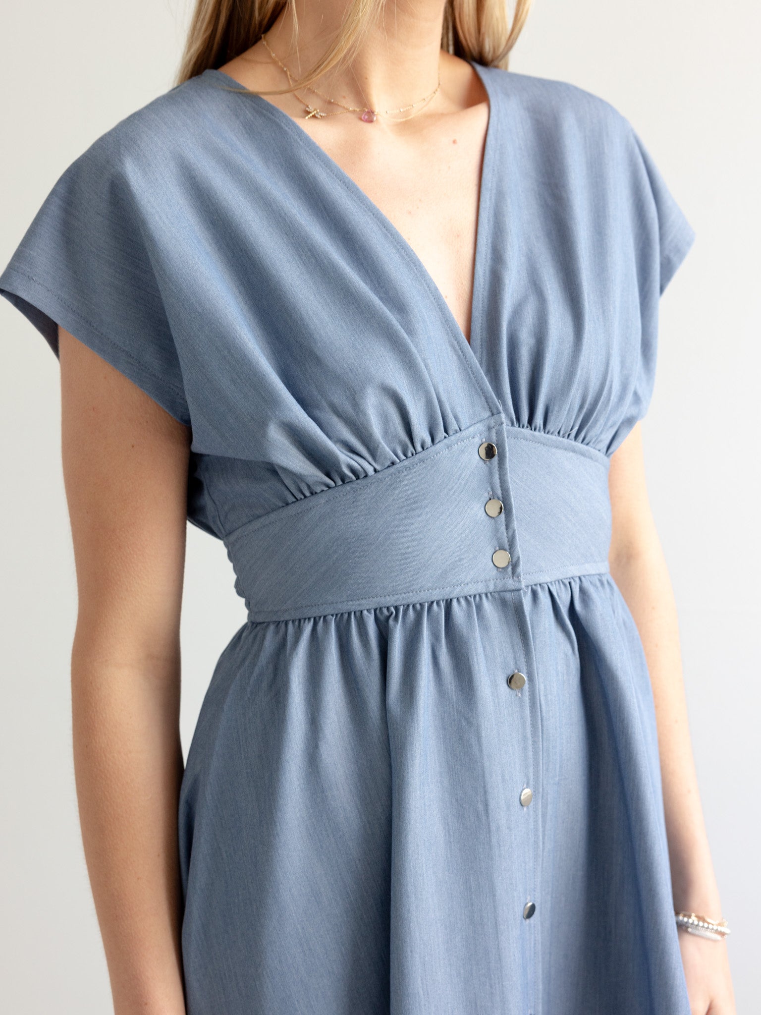 Vega Chambray Dress - Image 5