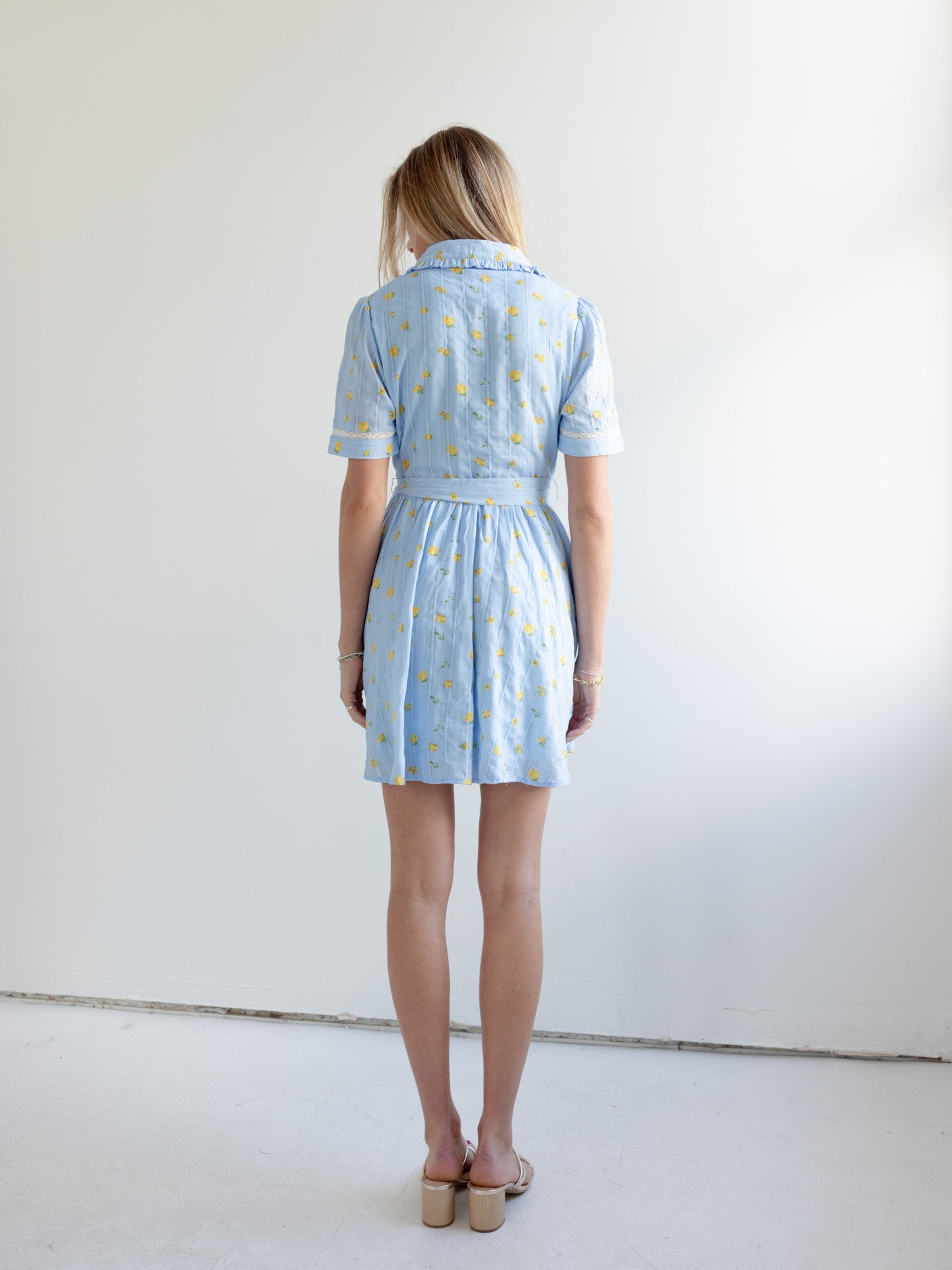 Madi Collared Mini Dress - Image 3