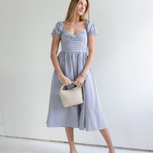 Gingham Sweetheart Dress