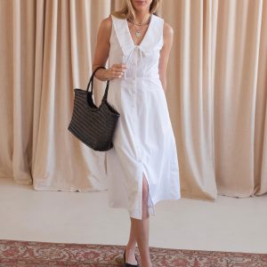 Cleo Poplin Dress