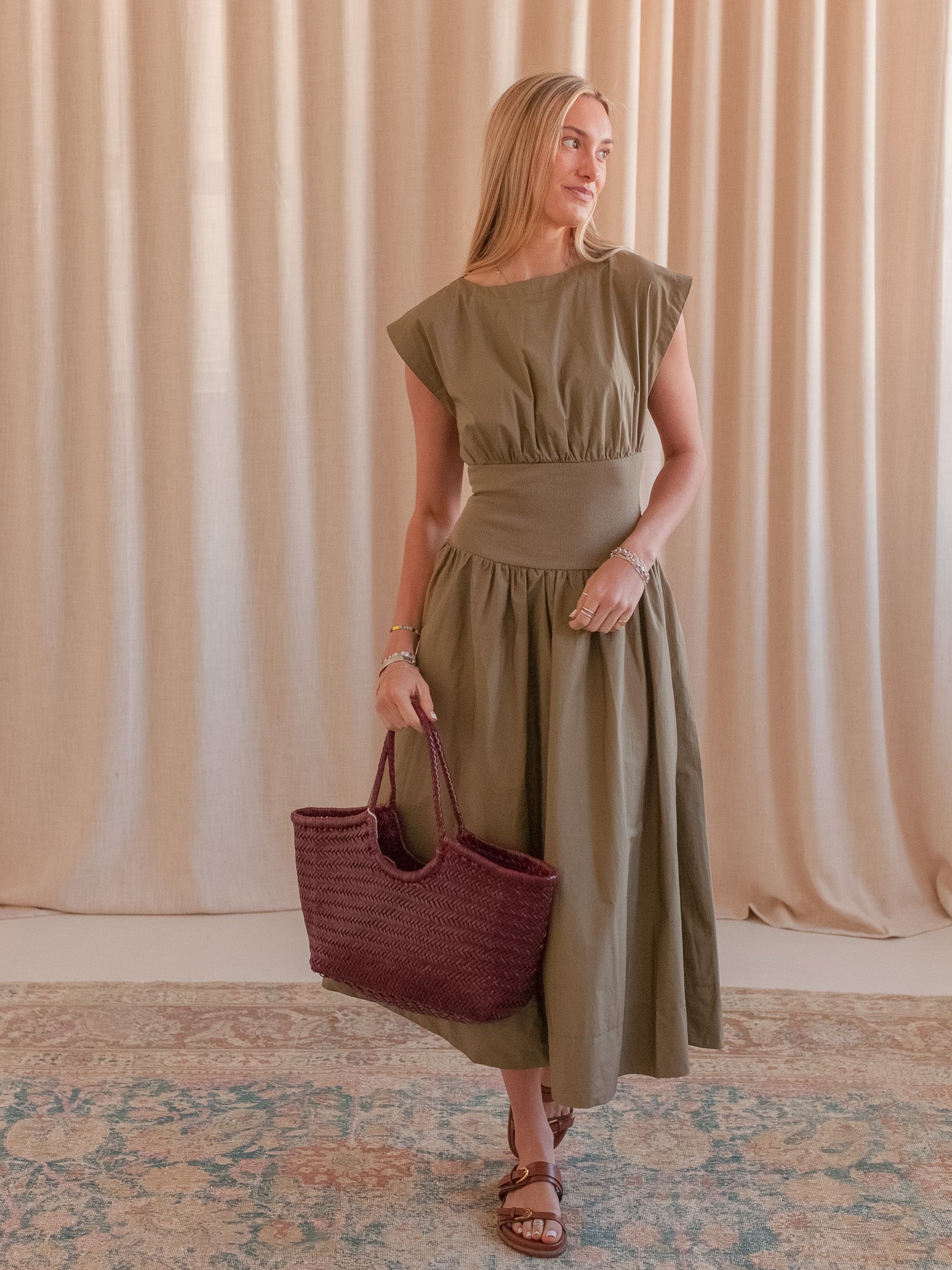Maven Poplin Dress