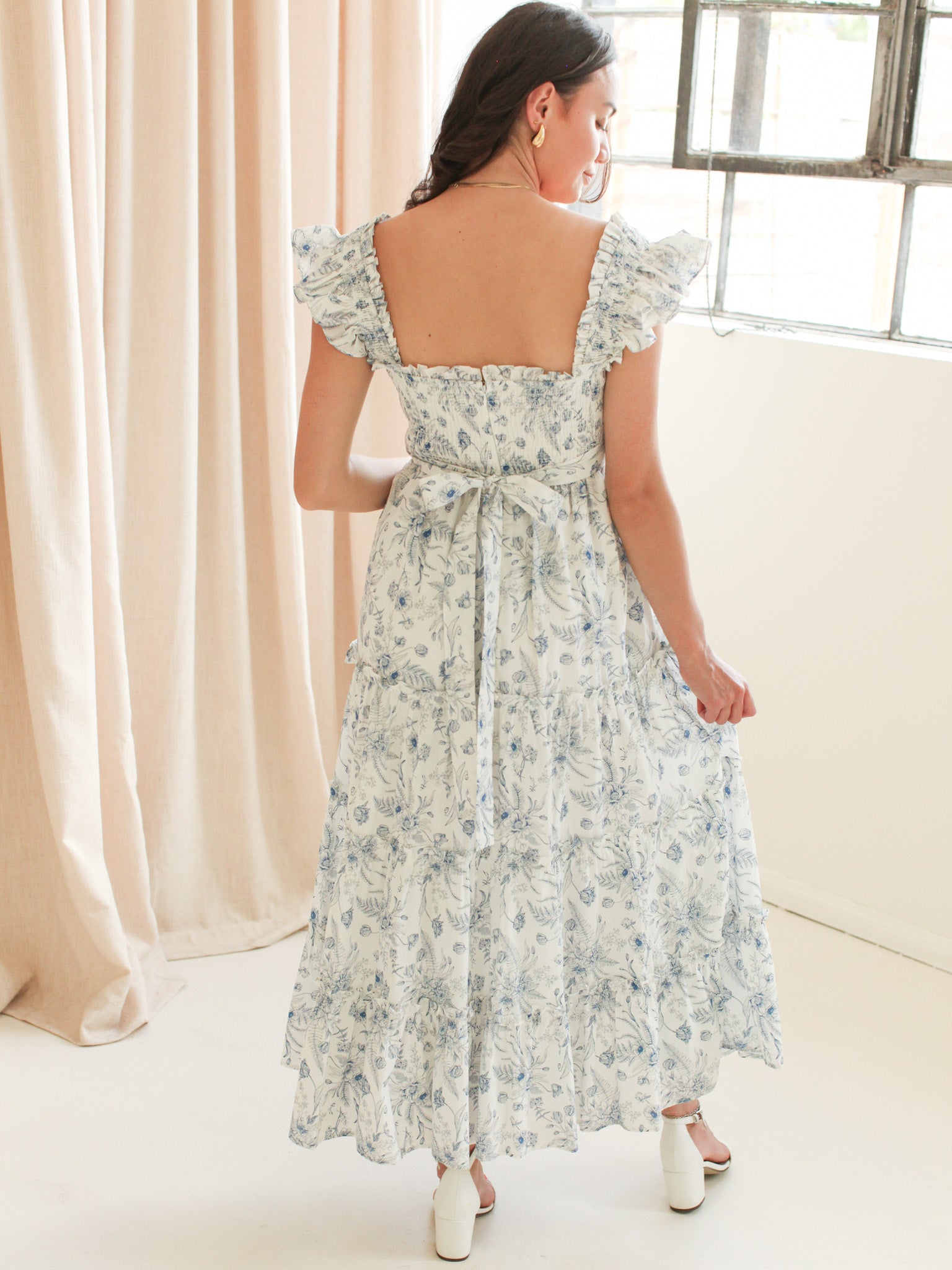 Josie Tiered Midi Dress - Image 6