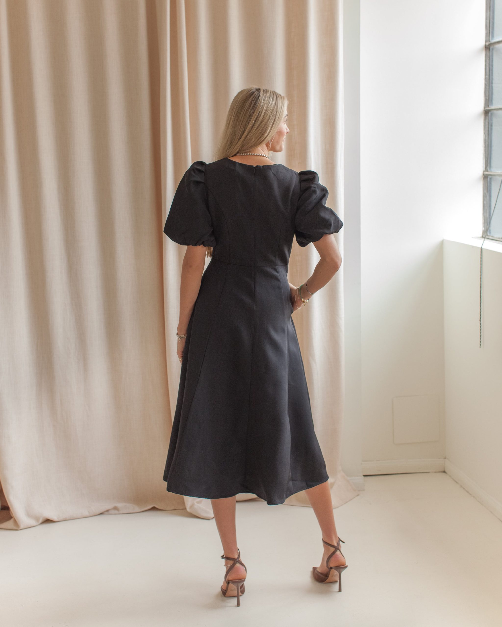 Margaret Bow Midi Dress - Image 6