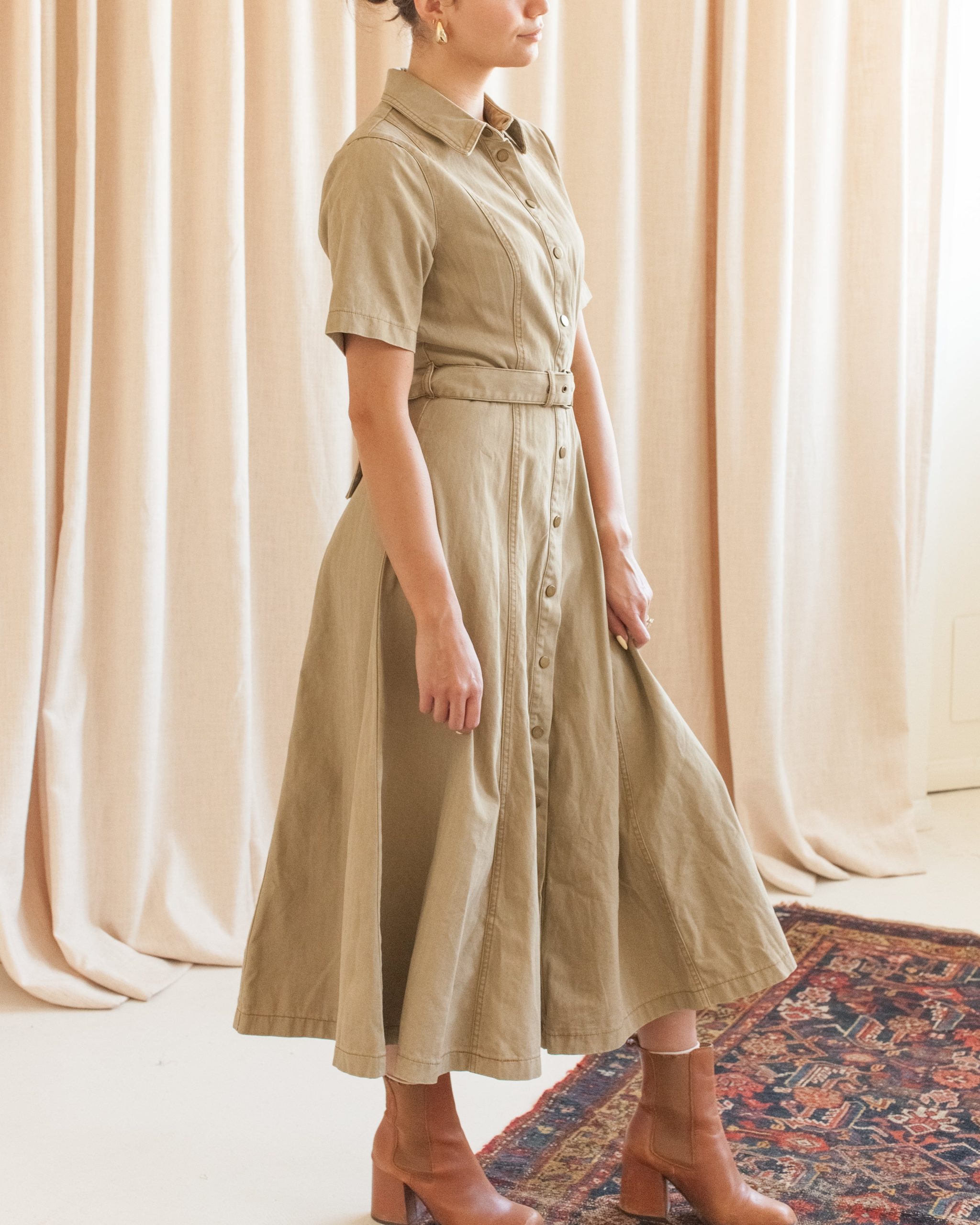 Felicity Belted Midi Dress - Image 2