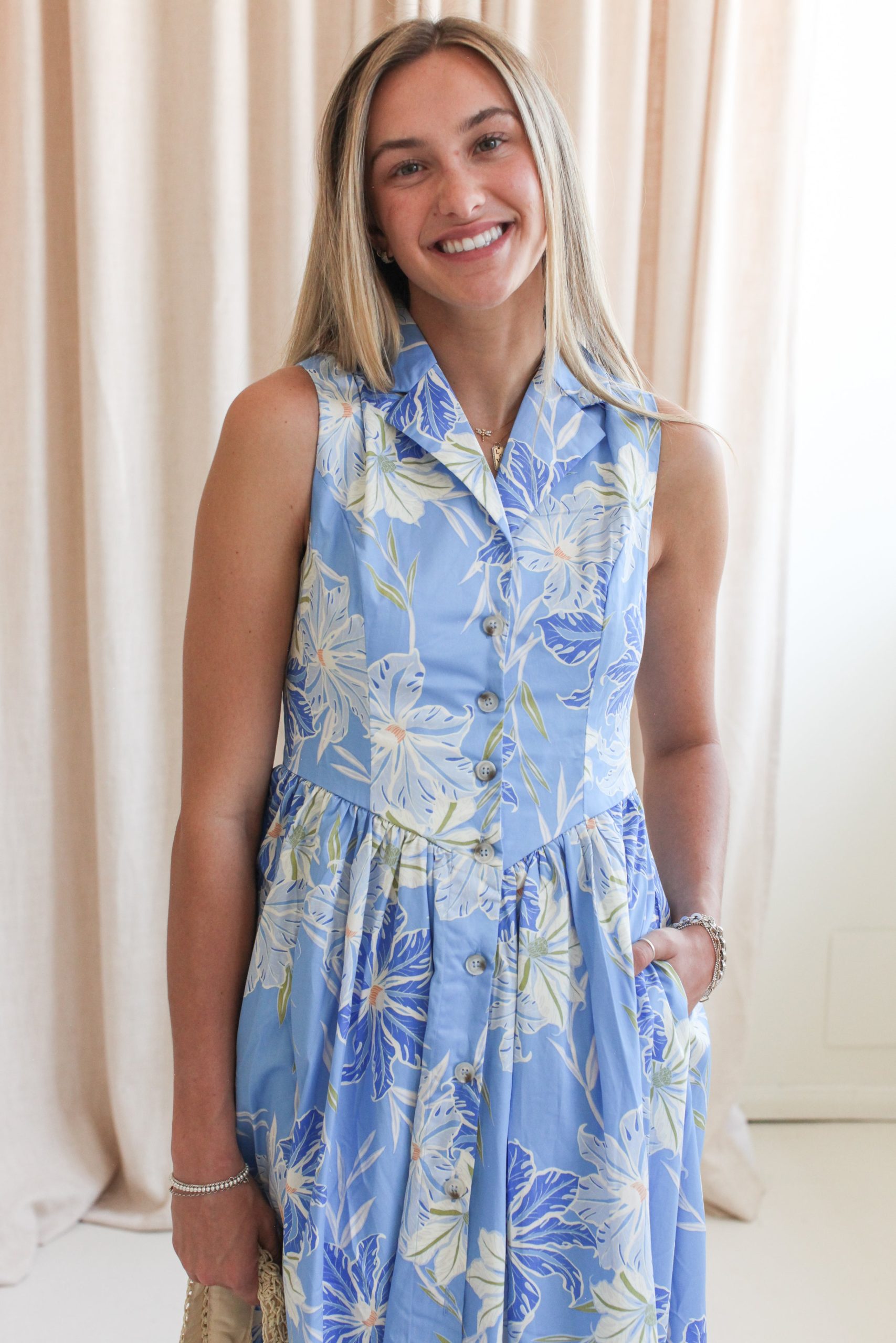 Stevie Collared Midi Dress - Image 3