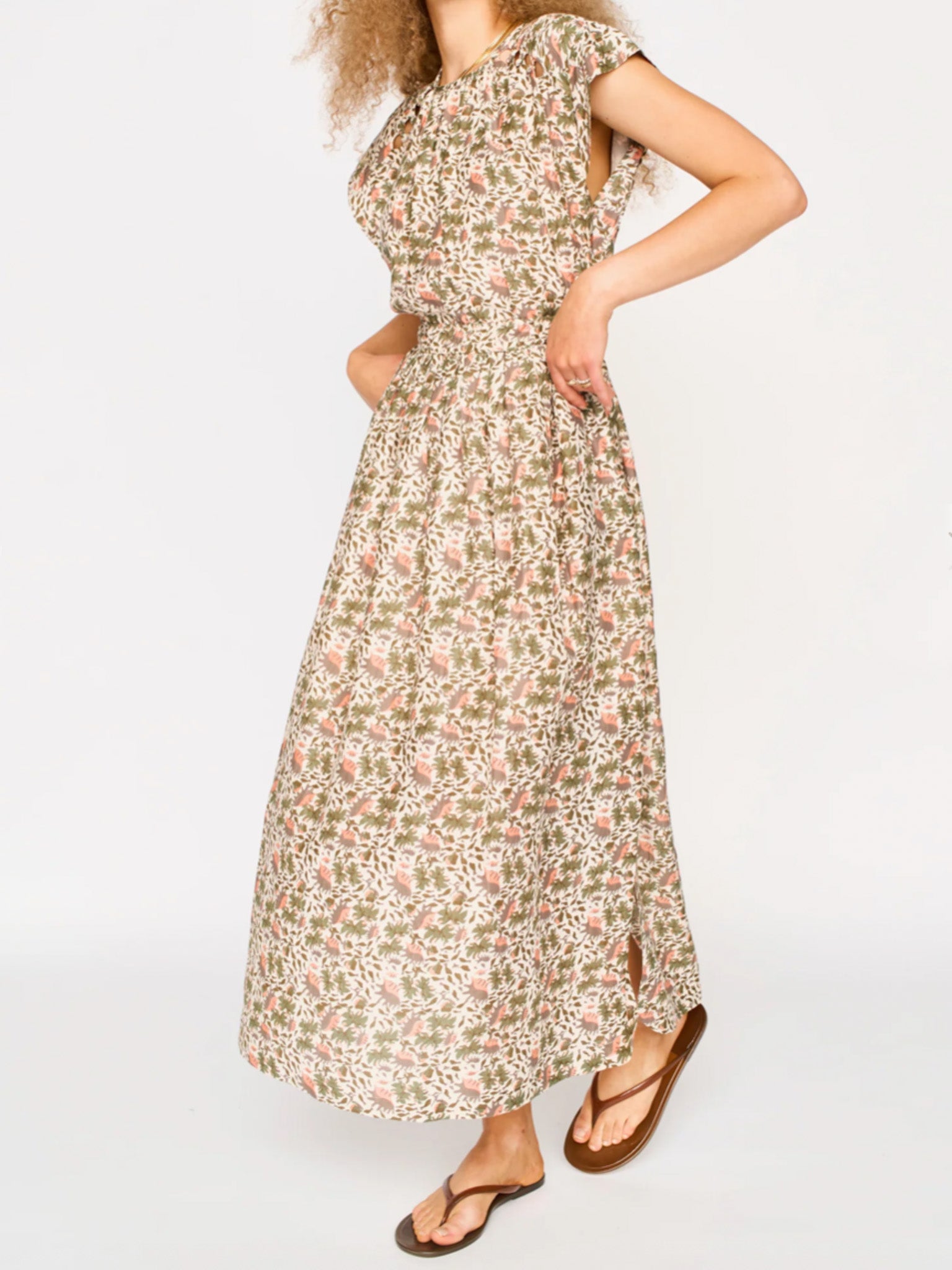 Mirth Merida Dress in Pink Cowrie - Image 2